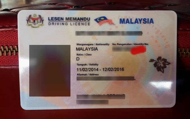 contoh no lesen memandu malaysia - Sally Hill