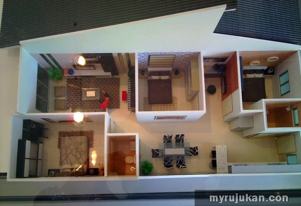 Design Dapur Rumah Teres Kos Rendah  Joy Studio Design 