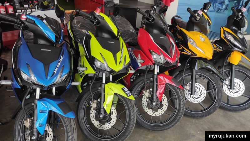 Panduan bagaimana cara beli motosikal secara hutang di kedai motor
